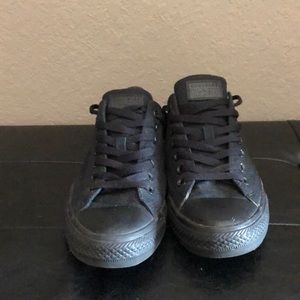 Black converse. Like new